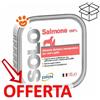 DRN Dog & Cat SOLO Salmone - Vaschetta Da 100 Gr - CONFEZIONE RISPARMIO