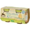 ALCE NERO SpA OMOGENEIZZATO TROTA E VERDURE BABY FOOD BIO 2 X 80 G