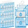 Boadw 20 x 230 g Hanging Dehumidifier, Wardrobe Moisture Absorber for Basements, Bedrooms, Washrooms, Against Moisture, Anti-Mould, Deodorising Desiccant Bag