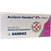 ACICLOVIR SAND*CREMA 3G 5%