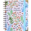 DOHE Agenda 2025 da gennaio a dicembre - A6 (13,5 x 18 cm), vista settimanale, organizzatore annuale, spagnolo e inglese, indice laterale con ogni mese, chiusura ad anelli doppio filo - Takenote Emma