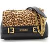 GUESS Borsa donna a spalla Sestri convertible xbody flap leopard B25GU145 LH898521 Media