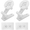 VOSSOT Confezione da 2 supporti da parete per fotocamera, compatibile con Tp-Link Tapo C200/C210/C220/C225/Tc70, Kasa Ec70/Kc410s, rotazione di 180 gradi