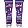 L'Oréal Paris Balsamo antigiallo Color Vive Purple, Balsamo Antigiallo per Capelli Schiariti, Biondi, Decolorati e Grigi, 150 ml (Confezione da 2)