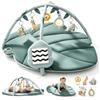 Vanplay Palestrina Neonato Multiattivita, Palestrine Neonato con 6 Giocattoli, Tappetino da Palestra Attività con Giocattoli, Palestrina Bambini, Antiscivolo Addensato