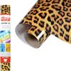 Siser Easypatterns PLUS Wild Leopard, 30cm x 0,5 mt, vinile termotrasferibile termoadesivo per la personalizzazione di abiti, accessori e tessuti d'arredo, adatto all'abbigliamento dei bambini.