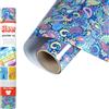 Siser Easypatterns PLUS Paisley Party, 30cm x 0,5 mt, vinile termotrasferibile termoadesivo per la personalizzazione di abiti, accessori e tessuti d'arredo, adatto all'abbigliamento dei bambini.