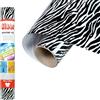 Siser Easypatterns PLUS Zebra, 30cm x 0,5 mt, vinile termotrasferibile termoadesivo per la personalizzazione di abiti, accessori e tessuti d'arredo, adatto all'abbigliamento dei bambini.