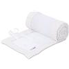 babybay Paracolpi in rete adatto per modello originale, bianco con stelle glitterate rosa