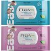 Fria Easy Carta Igienica Umidificata con Aloe Vera ad Effetto Emolliente, Tessuto Gettabile nel WC, Dermatologicamente Testate, Confezione da 50 Salviette
