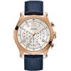 GUESS Orologio Analogico al Quarzo Uomo con Cinturino in Pelle W1105G4