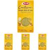 Barilla Pasta Le Emiliane Lasagne Verdi, Pasta all' Uovo con 100% Uova Fresche Italiane e Spinaci, Sfoglia Porosa e Delicata, 500 g (Confezione da 4)