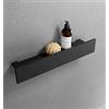 Novellini Frame Mensola con Frontale in 3 Colori e Misure - Colore: Nero OPaco - Misura : cm 35