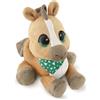 Chicco Peekaboo Pony, peluche di piccolo cavallo interattivo, pupazzo ideale come animale domestico, mangia e gioca