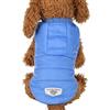 WEVGOUO Cappotti invernali Piumino Giacca Pullover Giacca in pile di cani piccoli cucciolo di gatto soffice Chihuahua Yorkshire (blu, XS: circonferenza petto: 30 cm)