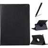 Artfeel Cover per iPad Air(iPad 5)/iPad Air 2(iPad 6),Girevole 360 Gradi di Rotazione Supporto Custodia,Visualizzazione Multi-Angolo Sottile Leggero PU Pelle Flip Cover,Nero