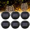 Riisoyu Luci Solari di Ricambio Top, 6pcs Lanterna Solare LED Luce di Ricambio Top IP65 Impermeabile Ricambio per luci solari per lanterne a sospensione da esterni fai da te luci solari decorazione