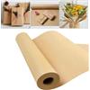 Artnova Rotolo di carta Kraft (60 cm x 30 m) - 80 gsm: versatile per confezioni regalo, artigianato e decorazione. Carta da imballaggio.