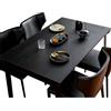CIEEIN CIEHT Tovaglia in PU Sottomano per Scrivania Disponibile bifacciale Impermeabile e facile da pulire Nero + rosso Spessore 2mm 60 * 120cm