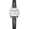 findtime Orologio da donna elegante, facile da leggere, semplice, casual, impermeabile, quadrante a cubi di zucchero