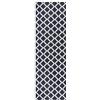 Hanse Home Zala Living Elegance - Zerbino in Poliammide, 150 x 50 x 0,7 cm, Colore: Nero/Bianco