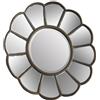 Premier Verona Specchio da Parete Floreale, Metallo/Vetro Rispecchiato, Argento