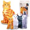 Monkey Business Icepadz: Set di 2 Sacche Ghiaccio Gel Riutilizzabile, Morbide per Biberon e Latte Materno, Sottile per Borsa Frigo e Portapranzo (Icepadz - Gatti)
