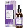 REVUELE Retinolo notte siero con pantenolo e vitamina C - siero viso anti-invecchiamento contro macchie di pigmento, rughe e linee sottili, rassodante con effetto bagliore - 30 ml