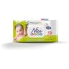 FRIA Nice Baby Aloe Vera Salviette per Cambio Pannolino, con Aloe Vera ad Effetto Idratante sulla Pelle, Dermatologicamente Testate, Confezione da 72 Salviette