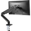 Properav corretto supporto VESA 100 x 100 max Lift idraulico da scrivania per PC monitor fino a 13 - 68,6 cm - nero