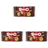 Pavesi Snack Ringo Cacao, Biscotti Farciti con Crema al Gusto Cioccolato, Snack per Merenda o Pausa Studio, Formato Bipacco Confezione da 1980 g, Giallo e Marrone
