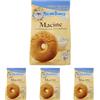 Mulino Bianco Biscotti Frollini Macine con Panna Fresca, Colazione Ricca di Gusto, Senza Olio di Palma, 350 g (Confezione da 4)