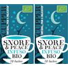 CUPPER Snore & Peace Infuso Camomilla, Melissa e Lavanda, Tisana Profumata e Delicata, Ingredienti da Agricoltura Biologica, Filtri 100% Biodegradabili, Confezione da 40 Bustine