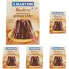 S.Martino Budino Amaretto, senza Glutine - Astuccio da 96 gr (Confezione da 5)