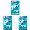 Vigorsol Air Action Xtreme, Gomma da Masticare al Gusto Menta, Senza Zucchero, Confenzione da 5 Stick (Confezione da 3)