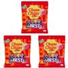 Chupa Chups The Best Of, Caramelle Lecca Lecca, ai Gusti Assortiti Fragola, Arnancia, Cola, Panna-Fragola, Senza Glutine, Multicolore, 120g, Confezione da 3, ottimo da condividere