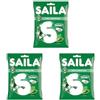 Saila - Confetti Alla Menta Piemontese, Confettini Teneri Senza Glutine, Incartati Singolarmente - 100 G (Confezione da 3)
