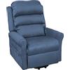 MyVorrei Poltrona Relax 2 Motori Alzapersona Dispositivo Medico in 3 Tipi di Rivestimento e 8 Colori