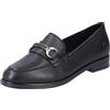 Rieker 46262, Mocassino Donna, Nero, 39 EU
