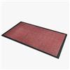 Comart - Zerbino Asciugapassi New - Tappeto per Ingresso Esterno e Interno - Fibra Sintetica - Antipioggia - Assorbente - Tappetino Fuori Porta Sottile - Antiscivolo - Lavabile - Rosso - 50x80 cm