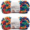 Bernat Alize Coperta Filati, Confezione da 2, Arcobaleno luminoso 2
