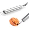 Avilia Sguscia Noci in Acciaio Inox 17cm Argento - Ideale per Sbucciare Noci e Frutta Secca in Modo Semplice e Senza Fatica - Realizzato in Materiali Resistenti e Lavabile in Lavastovgilie