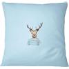 Bona Basics, Fodera decorativa per Cuscino Decorazione Domestica per Divano Caffetteria, Dimensioni: 60x60 cm, Colore: Azzurro