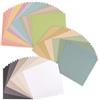 Vaessen Creative Florence Cartoncini Colorato - Cartoncino Carta Stampante 30,5 x 30,5 cm - Assortiti Grande Carta Creativa con 72 Fogli - Cartoncino per Scrapbooking, Journaling, Biglietti, Fai Da Te e Fustellatura