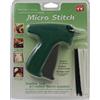 MicroStitch Avery Dennison MicroStitch Kit Pistola per Etichette - Accessorio per Quilting, modifiche, Hijab, Pieghe, orli, Cuciture, Prezzi, Moda, Fai da Te - 1 ago, 540 Punti di Fissaggio Neri e 540 Bianchi.