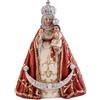 DRW Figura Madonna della Fuensanta in Resina Dipinta a Mano Patrono Principale della Città di Murcia 11x5x11 cm