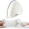 Cheerhom Cuscino per Gambe Memory Foam Cuscini Ergonomico, Appositamente Progettato Cuscino per Dormire sul Fianco, Il Pillow di Fornire un Sonno Confortevole, Con Federa
