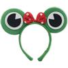VJUYSW Cerchietto per Capelli da Rana con Papillon, Set di Fascia Corona Rana per Carnevale e Festa