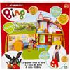 Giochi Preziosi Casa Bing Giocattolo, Playset con 2 Personaggi - Bing e Flop, Giochi Bambini 1 Anno e Mezzo +, Casa con Accessori Interattivi, 2 Piani e 3 Stanze Complete di Accessori della Serie TV