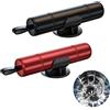 DALAETUS 2 Pezzi Strumento di Emergenza Taglia Cinture di Sicurezza e Rompivetro con 2 Supporti - Rompi Vetro Auto Emergenza, 2-in-1 Martello di Emergenza per Auto e Taglia Cinture, Rosso e Nero